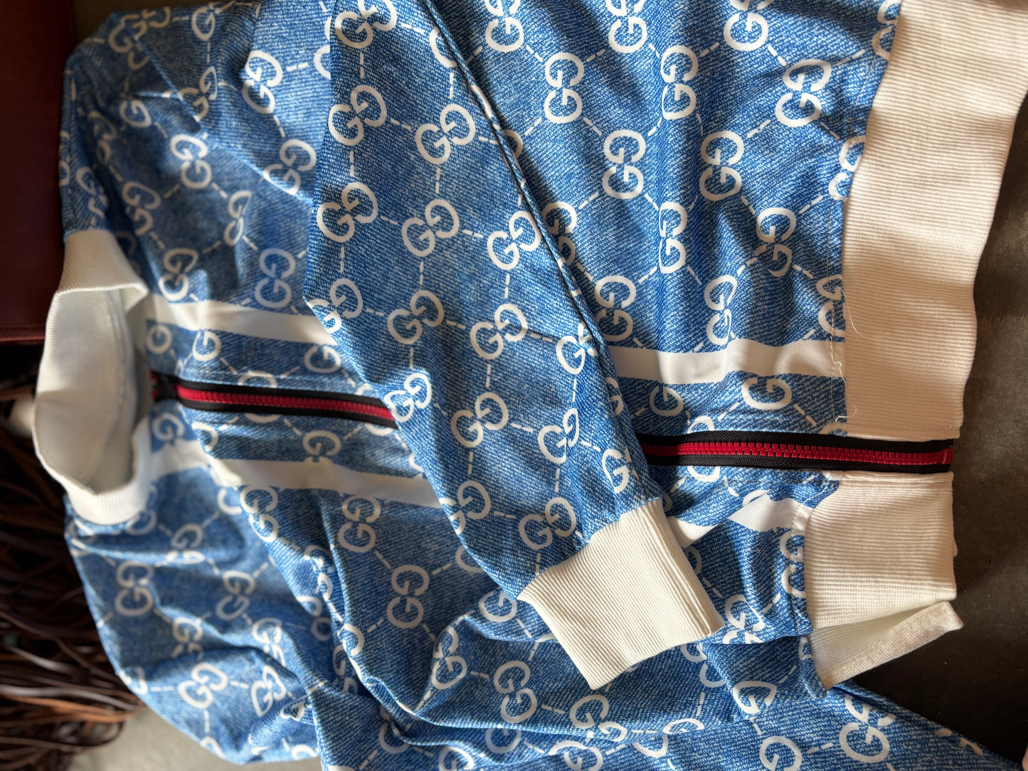 GG zip up jacket