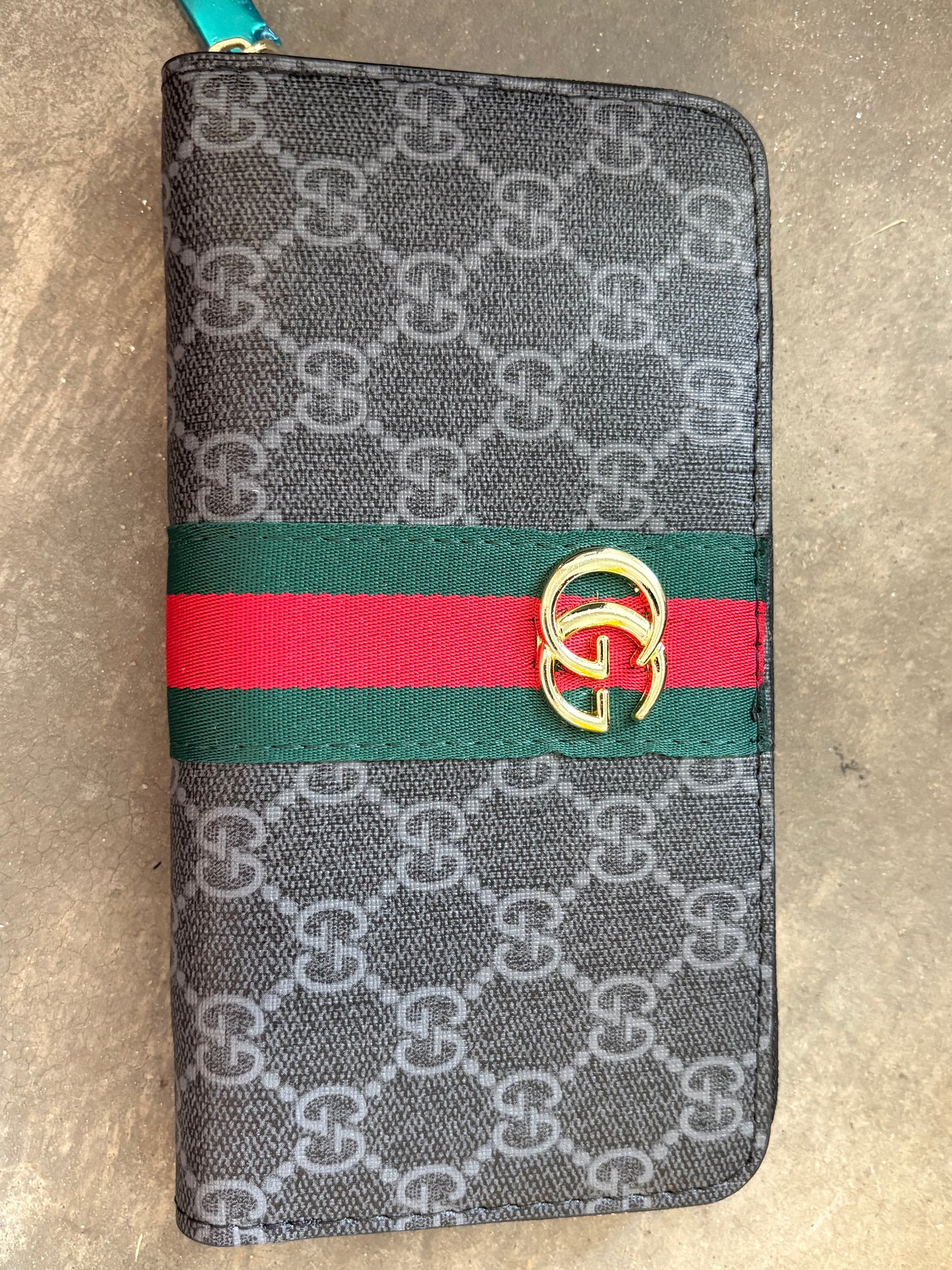 Gg zipper wallet
