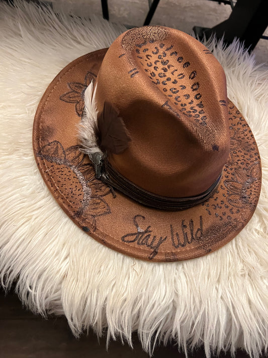 Stay wild cowgirl hat