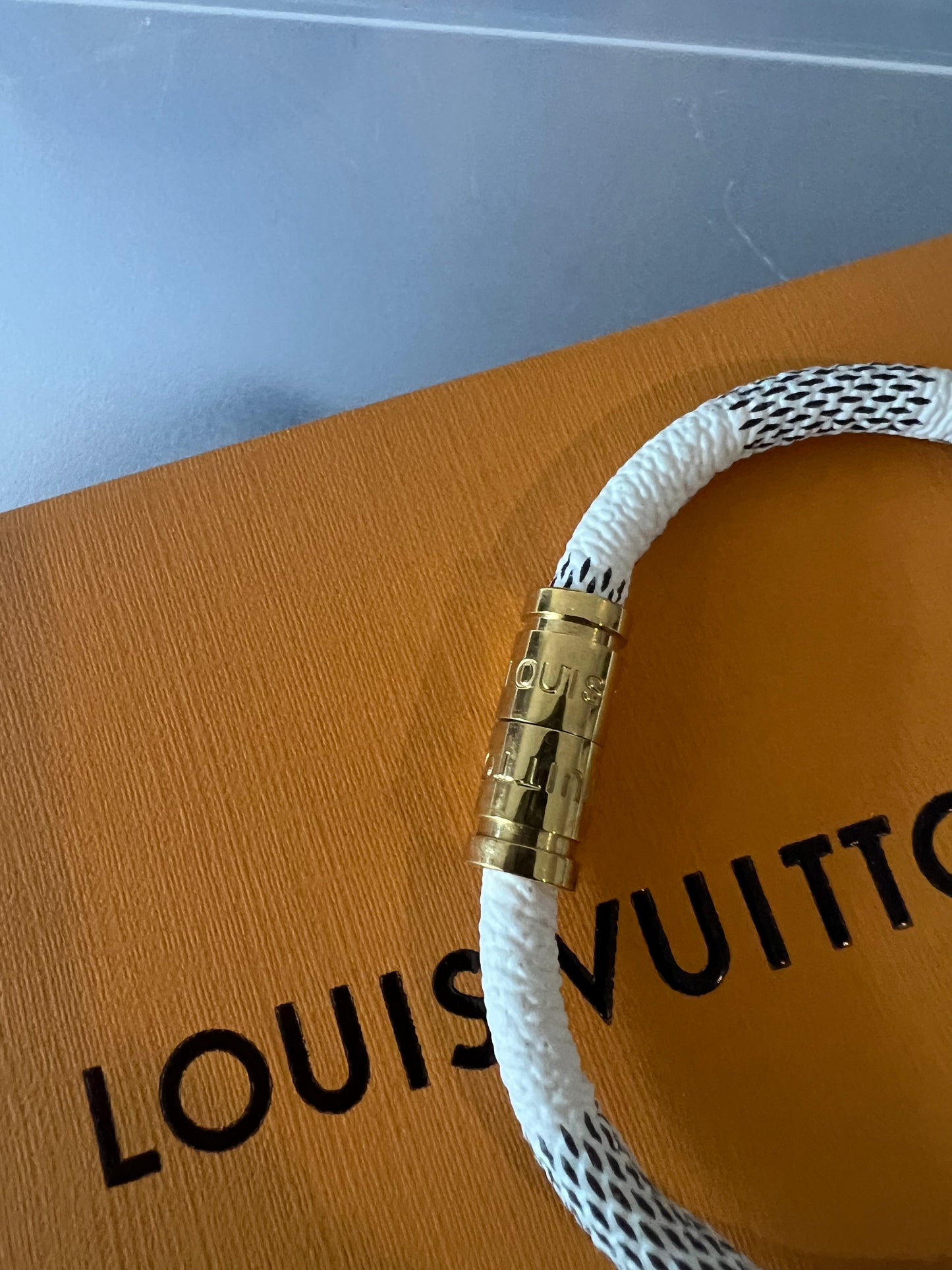 Lv inspired bracelets