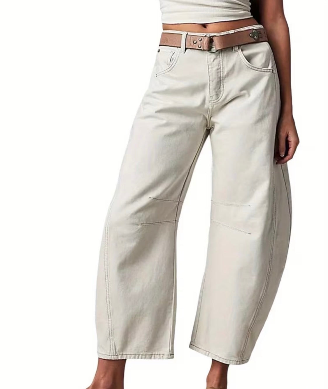 Women’s Barrel Pants | Modern Relaxed Fit