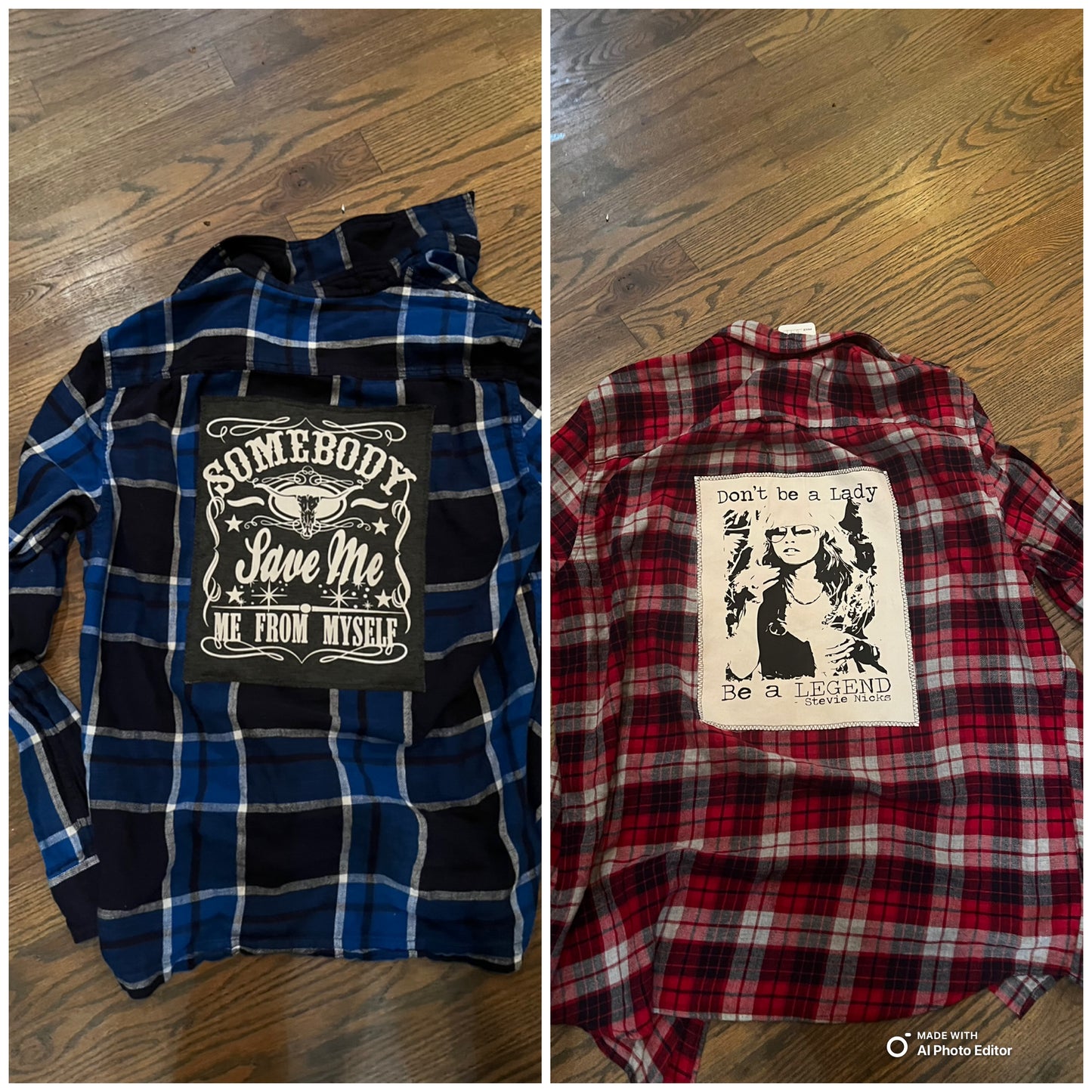 Stevie nicksCustom flannel