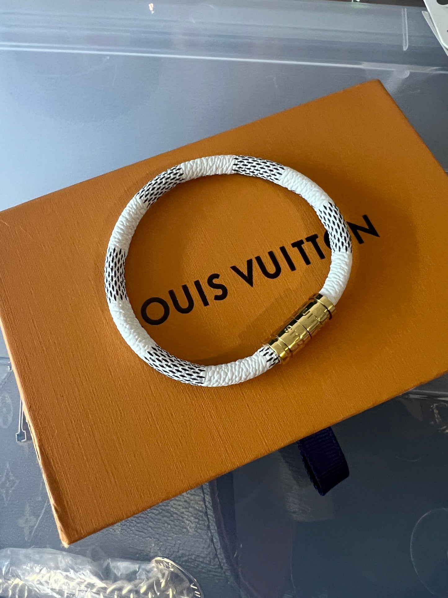 Lv inspired bracelets