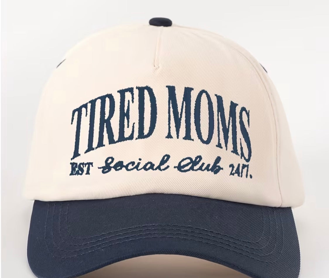 “Tired Moms” trucker hat