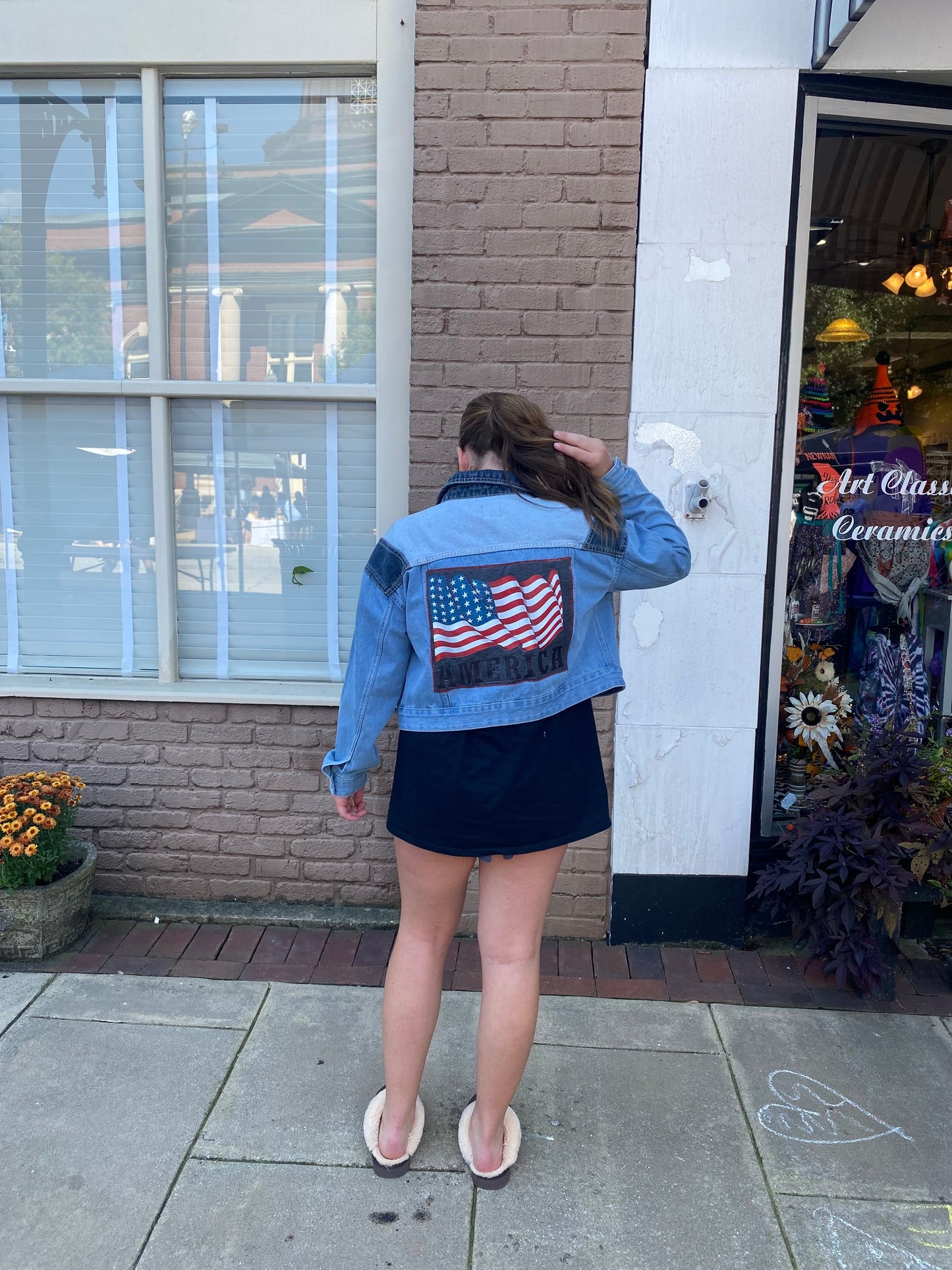 Repurposed Jean jacket