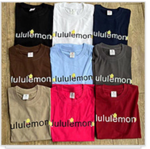 Tshirts with lulu print