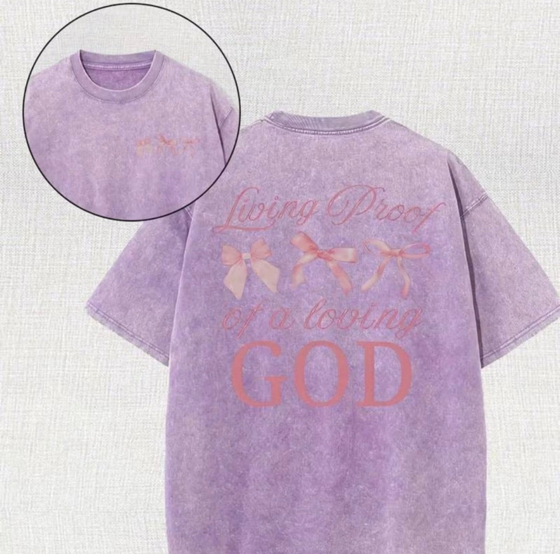 “Living Proof of a Loving God” Graphic Tee