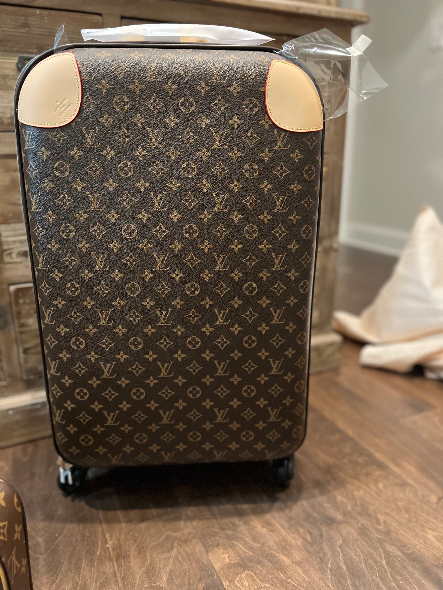 Luxury luggage on wheels