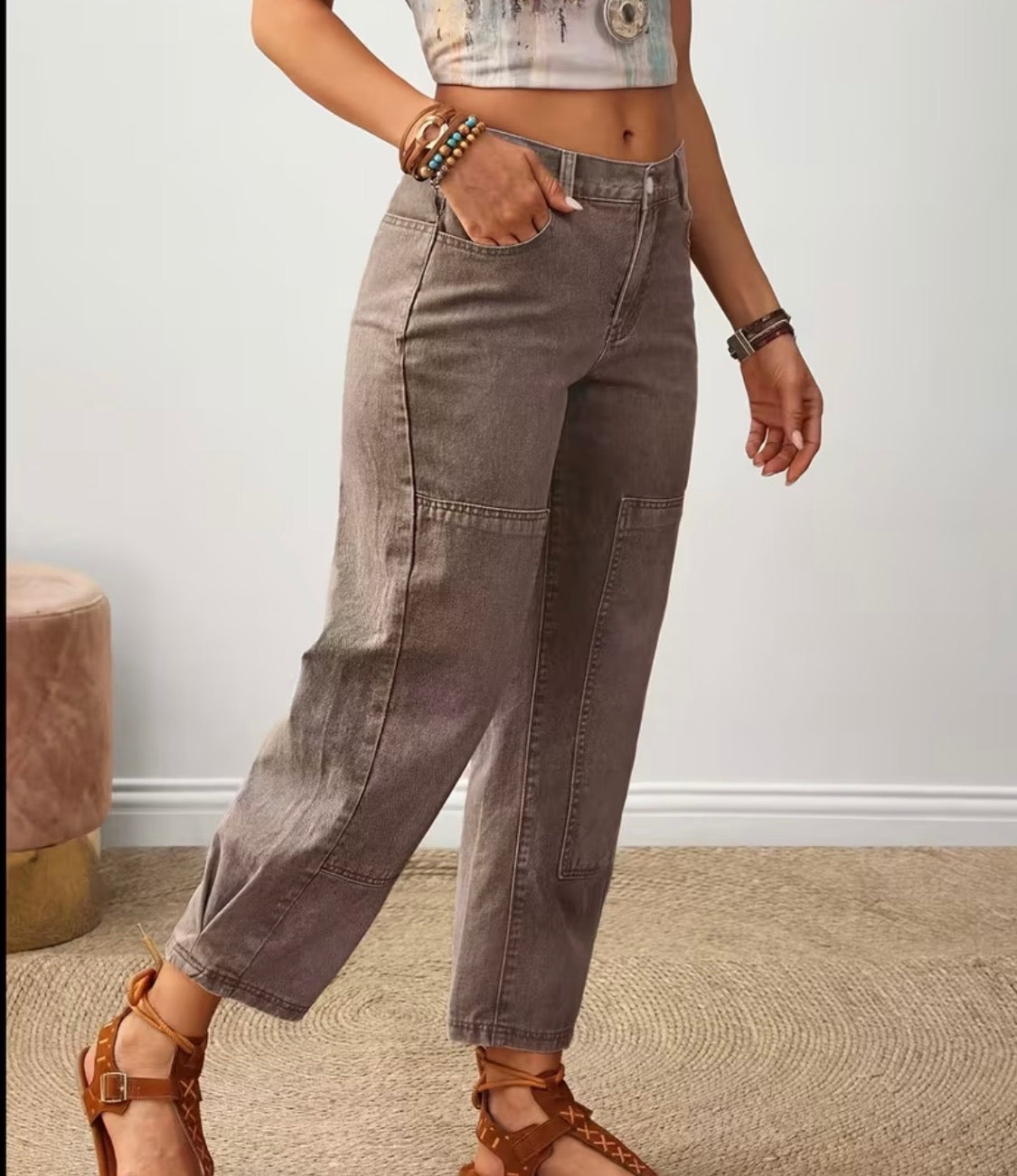 Women’s Barrel Pants | Modern Relaxed Fit