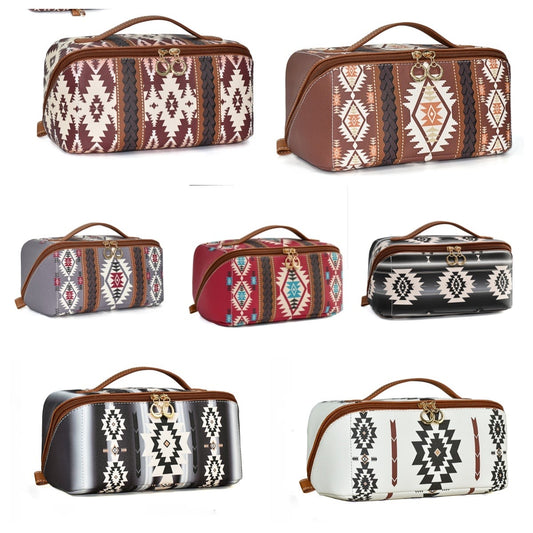 Aztec makeup bags