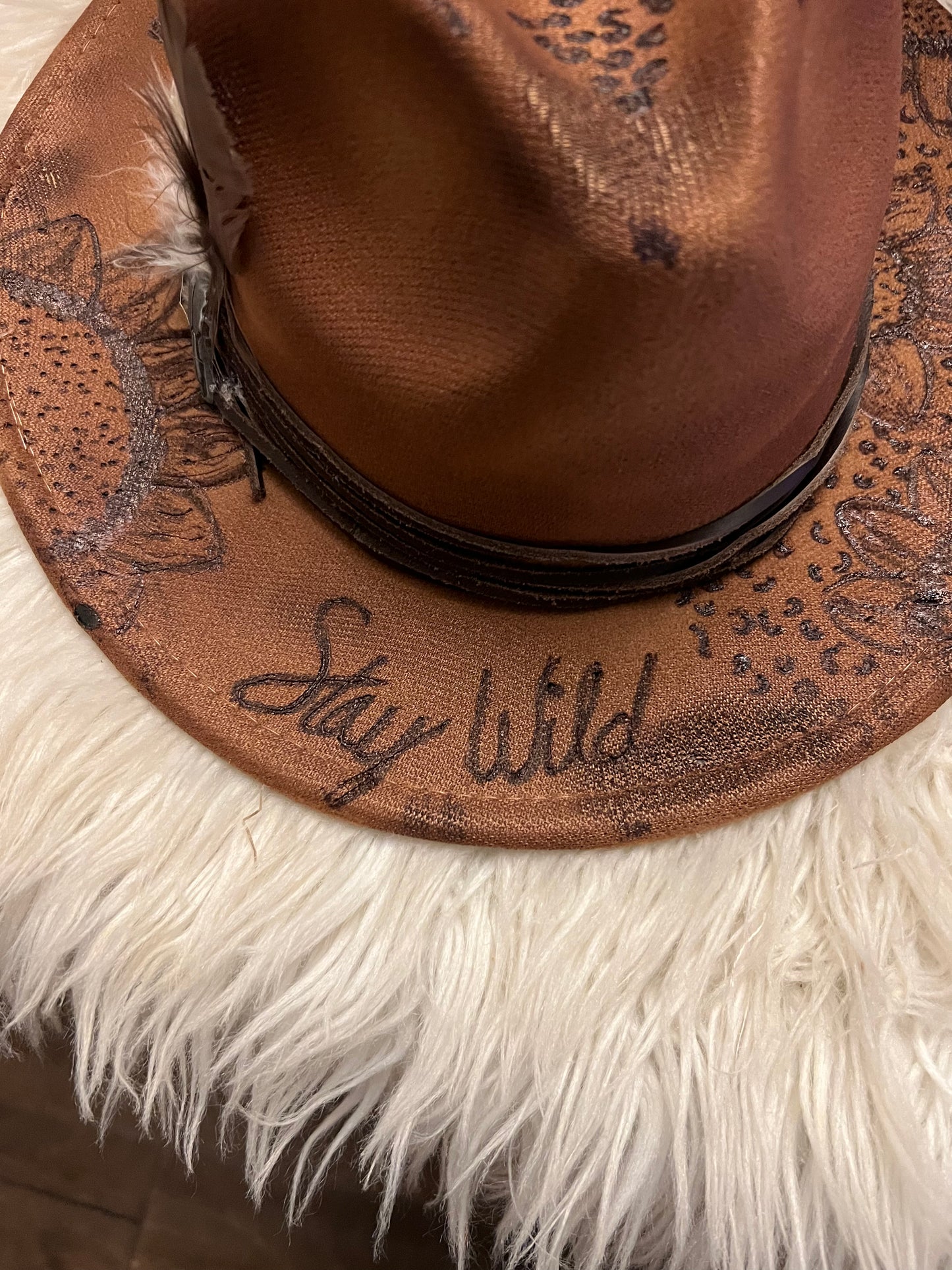 Stay wild cowgirl hat