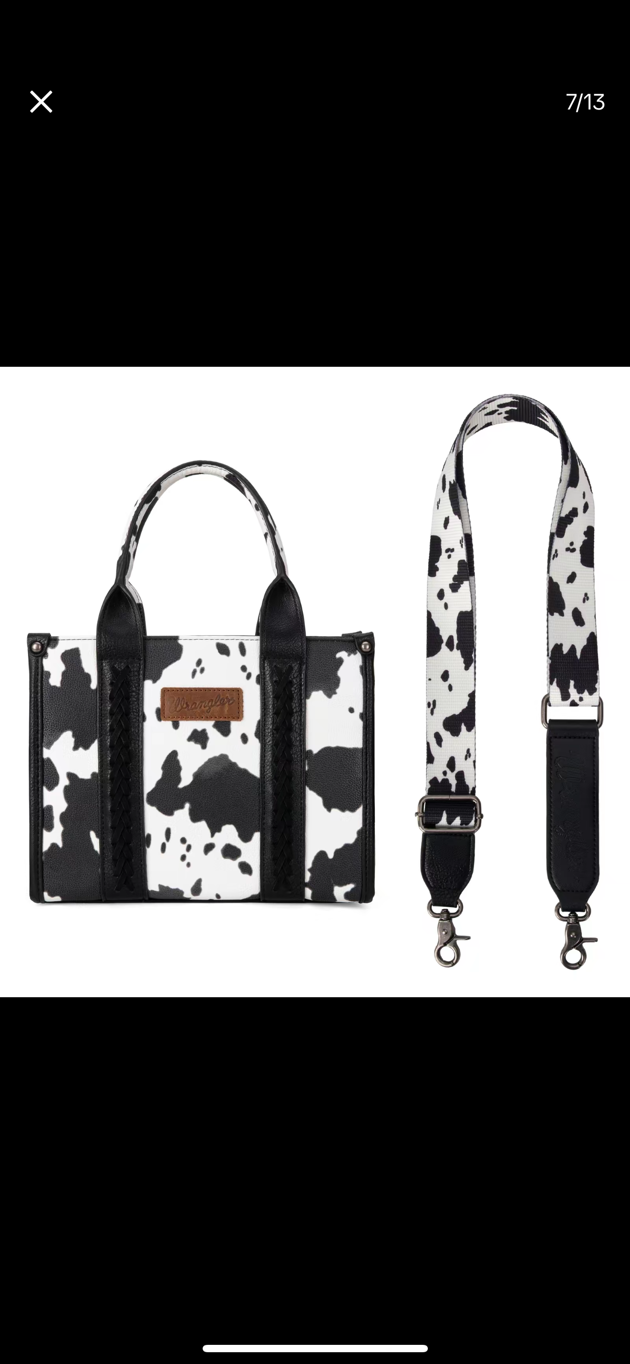 Wrangler handbag cow-print