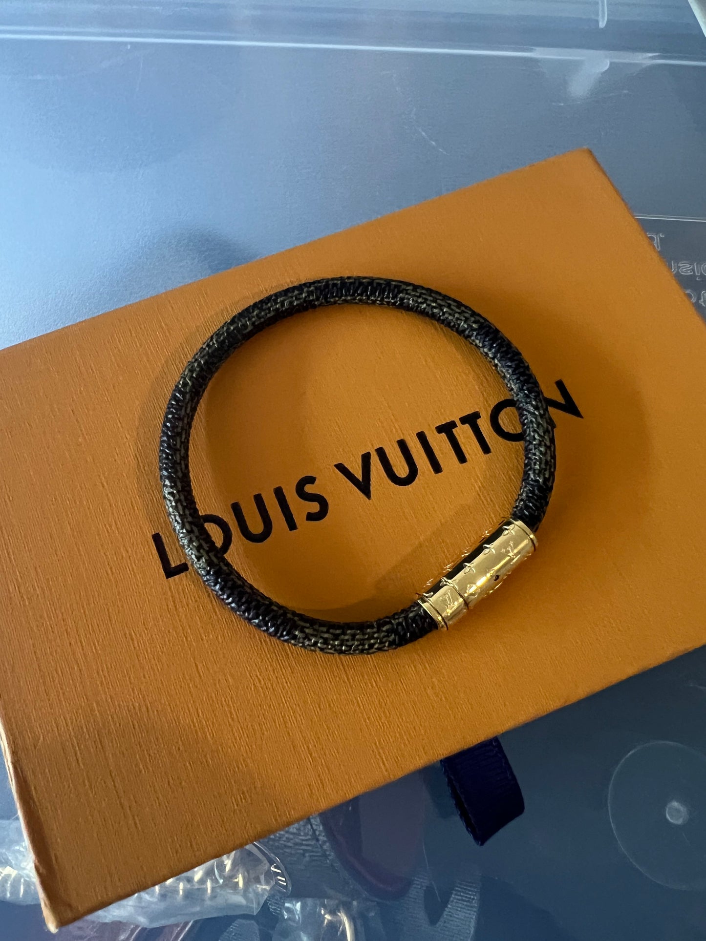 Lv inspired bracelets