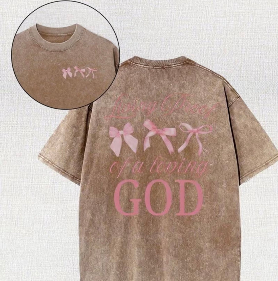 “Living Proof of a Loving God” Graphic Tee