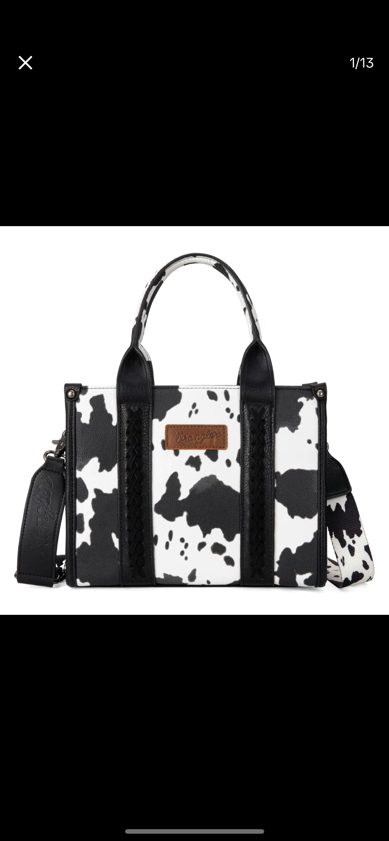 Wrangler handbag cow-print