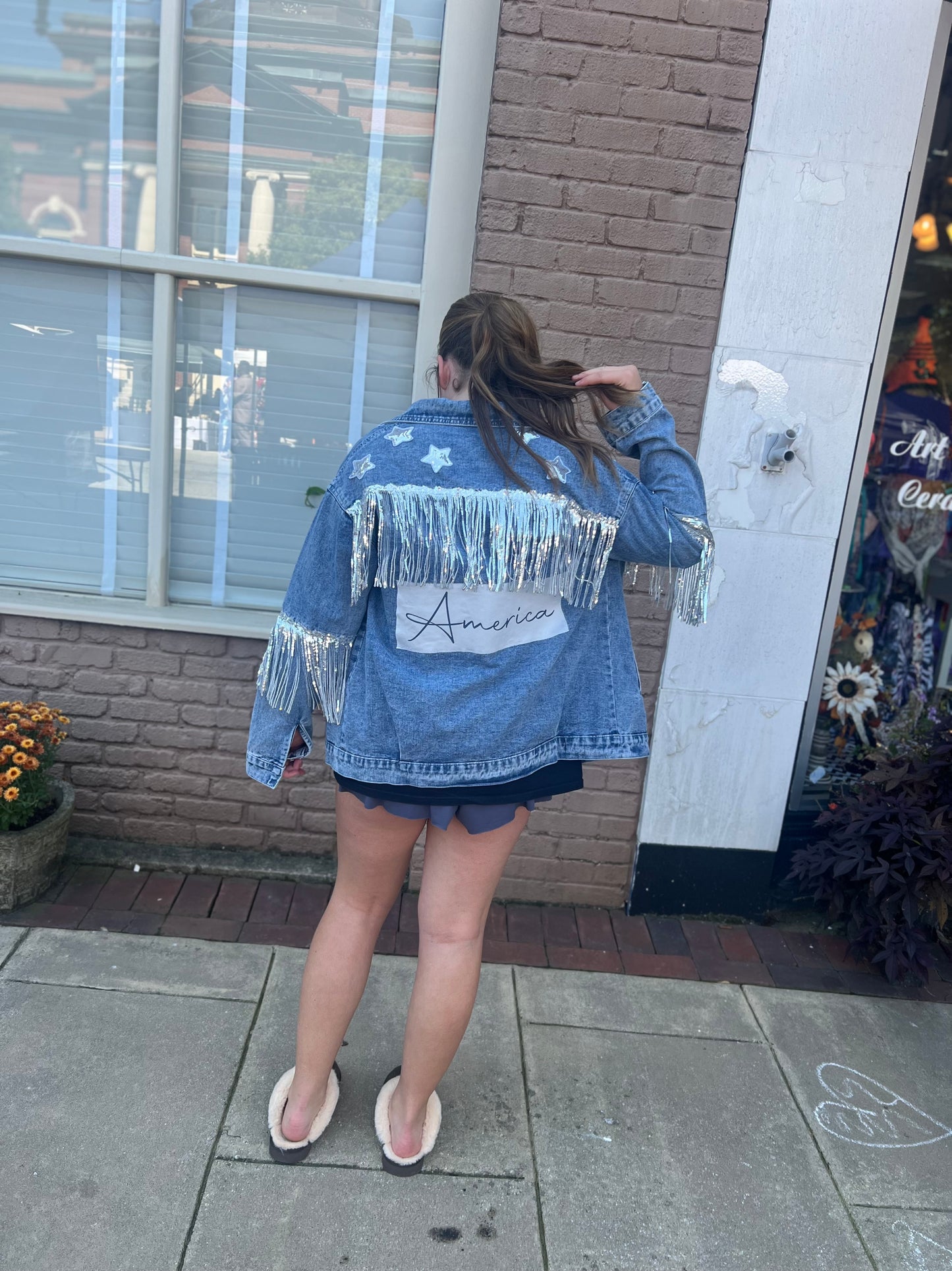 Repurposed Jean jacket