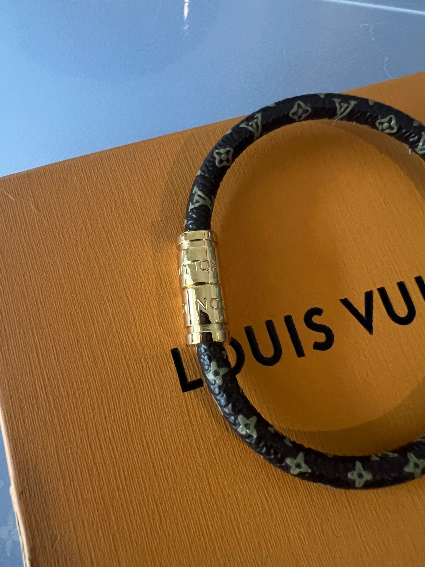 Lv inspired bracelets