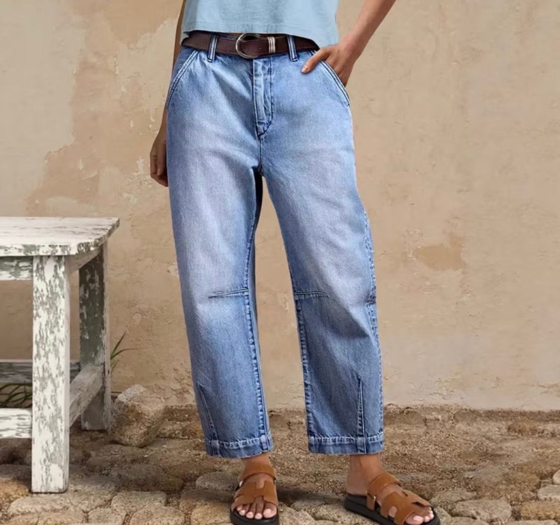 Women’s Barrel Pants | Modern Relaxed Fit