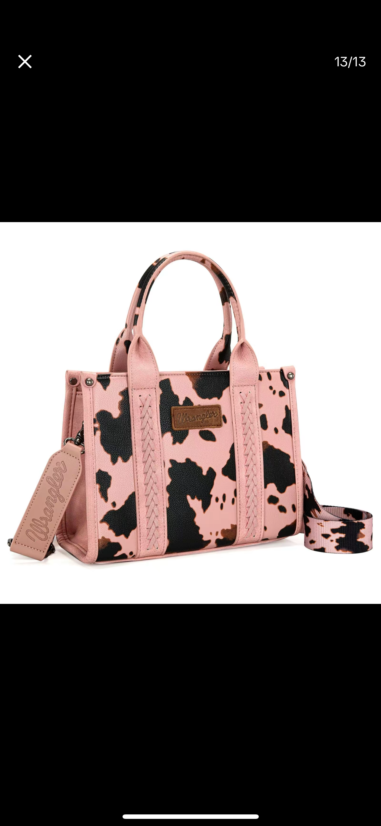 Wrangler handbag cow-print