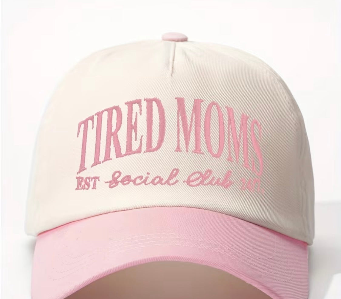 “Tired Moms” trucker hat