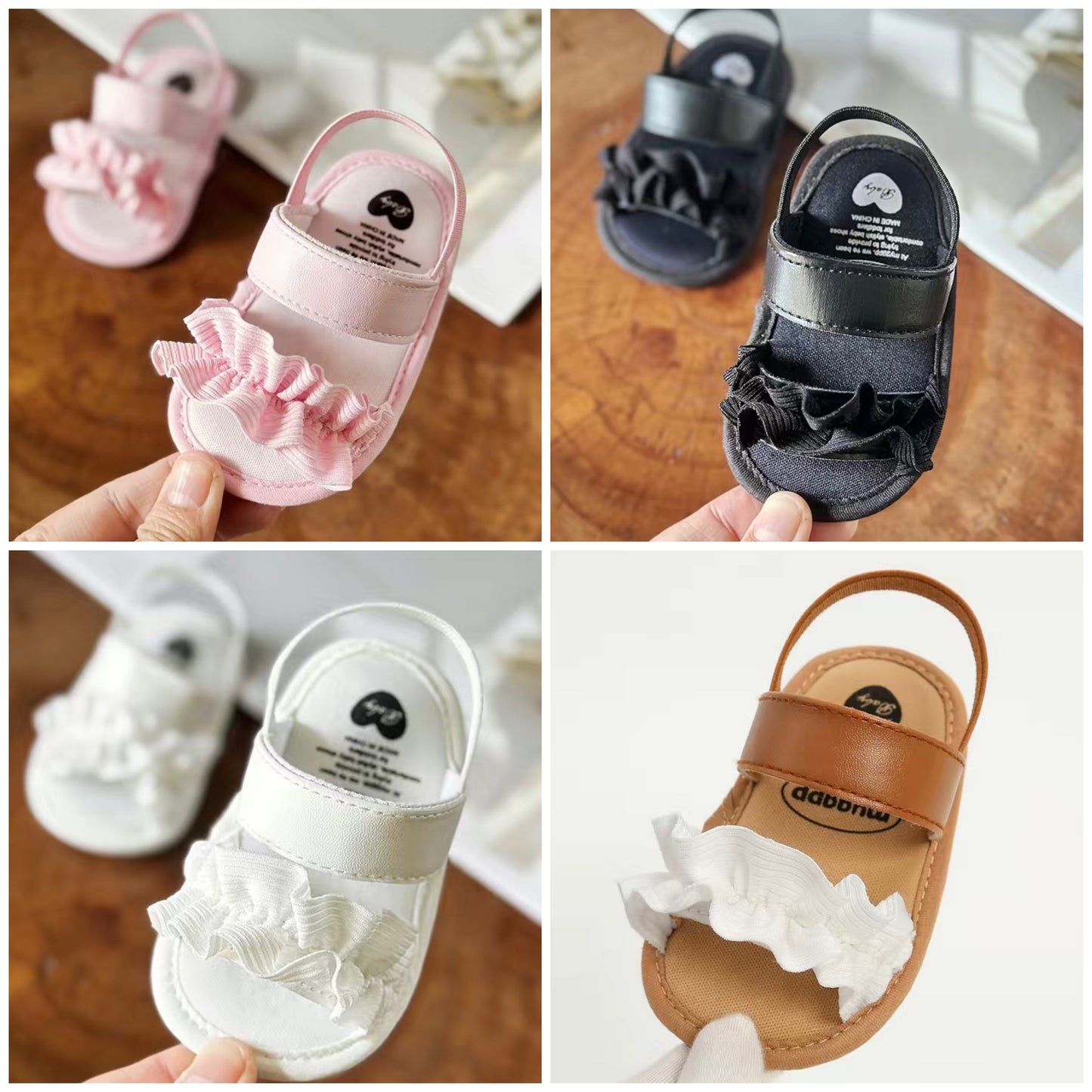 Summer sandal  crib shoes