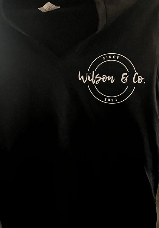 Wilson & Co black shirt