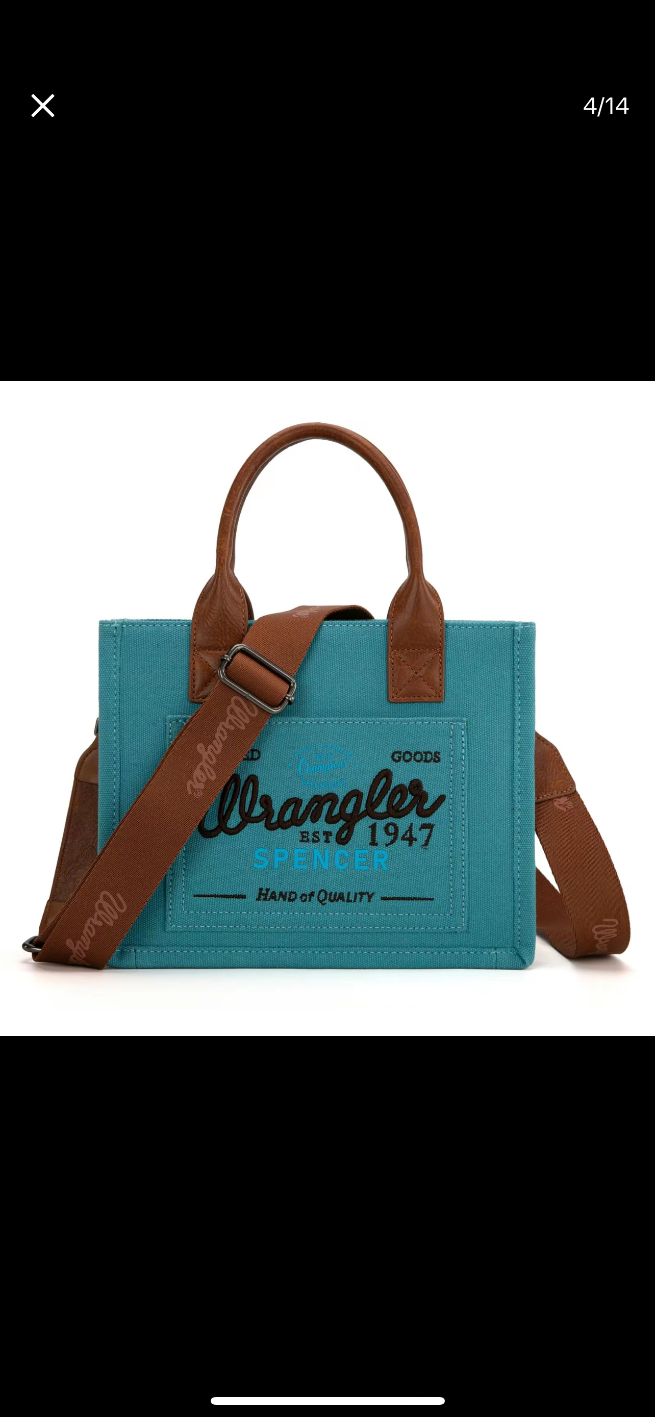 Wrangler canvas handbag