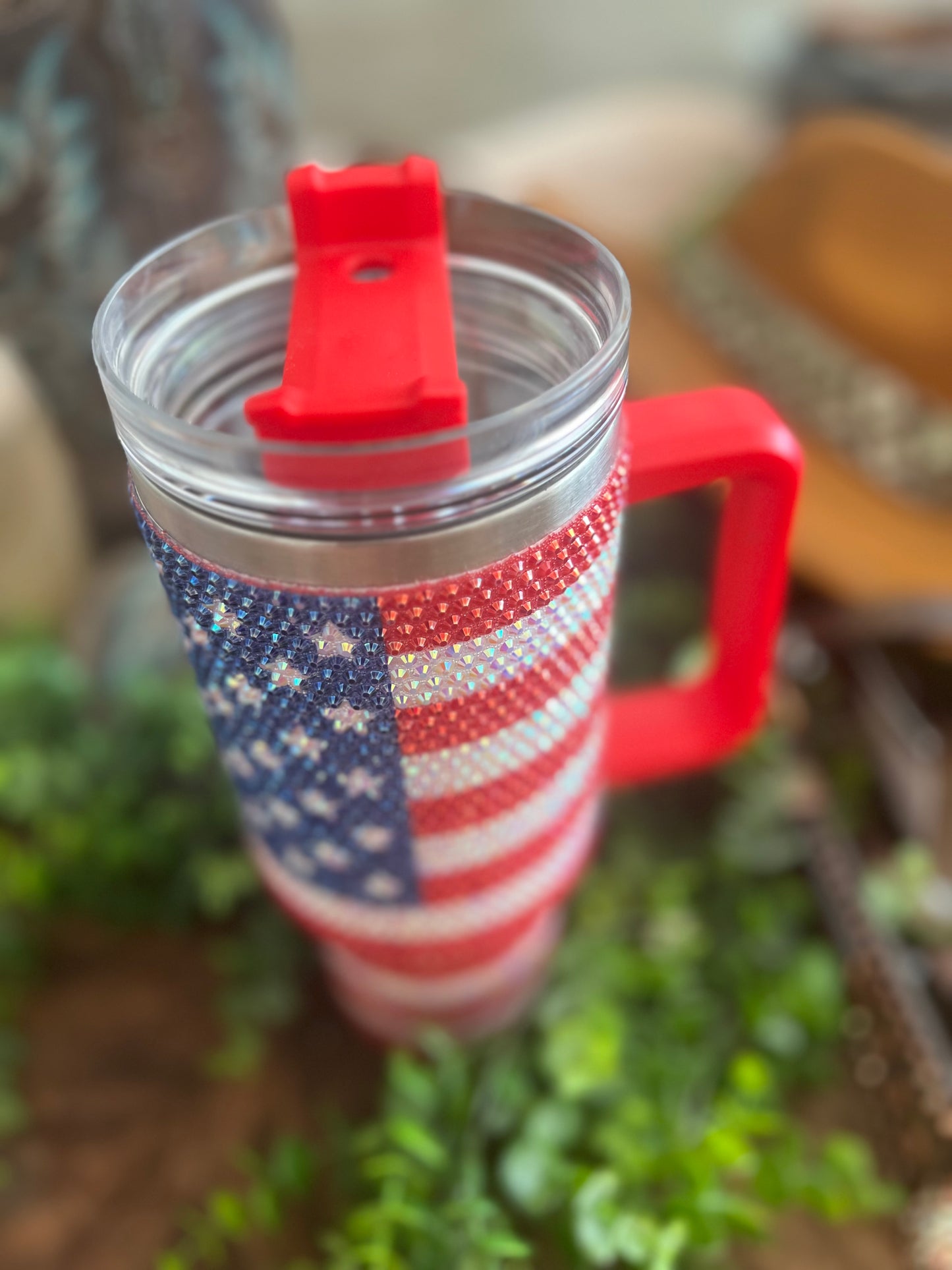 Bedazzled cups