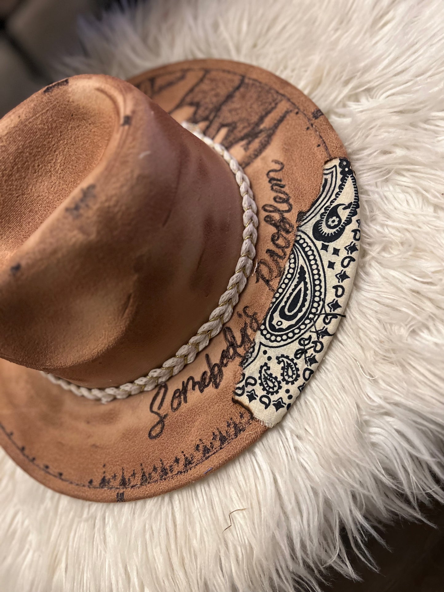 Somebody’s problem cowgirl hat