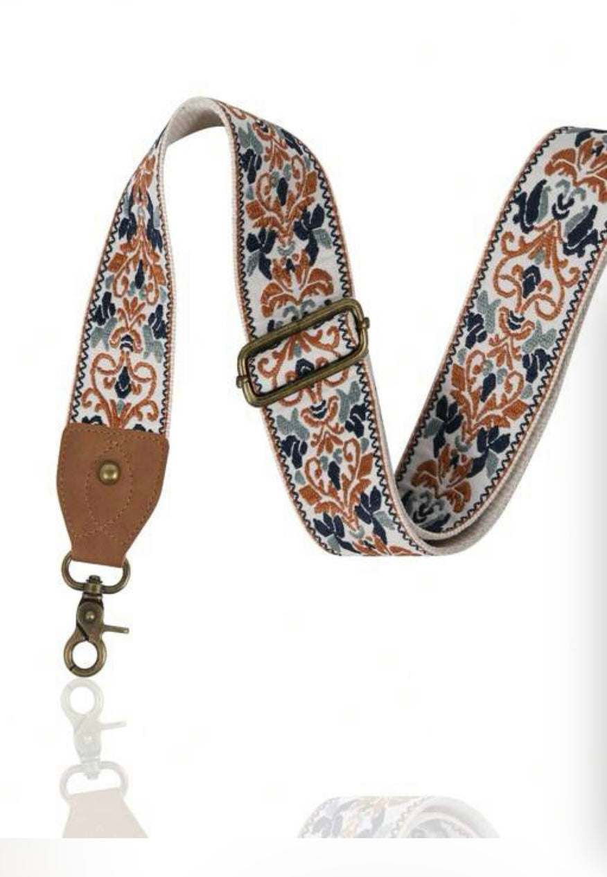 Floral custom strap