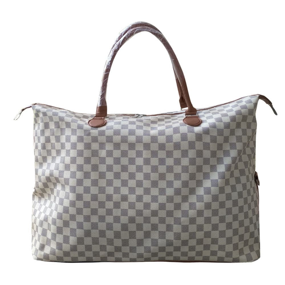 Large lv inspired duffle bag for travel