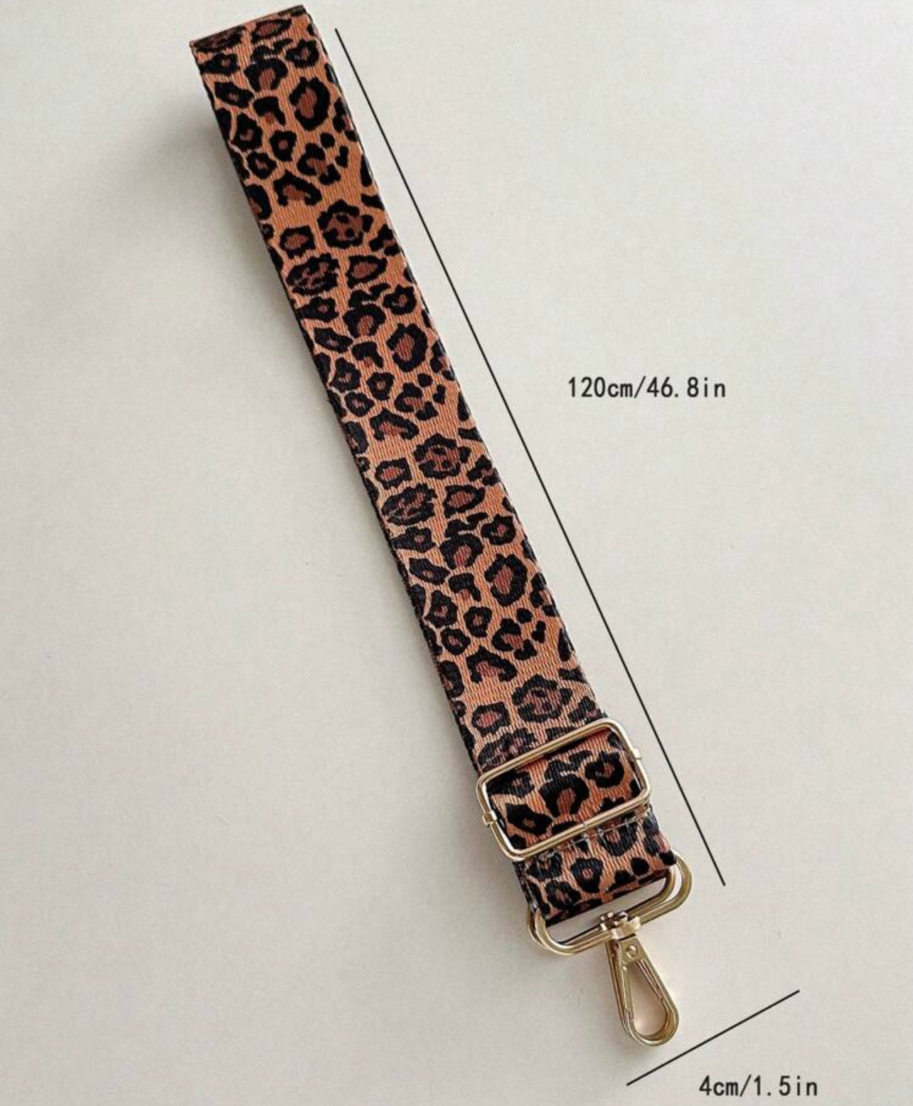 Custom cheetah strap