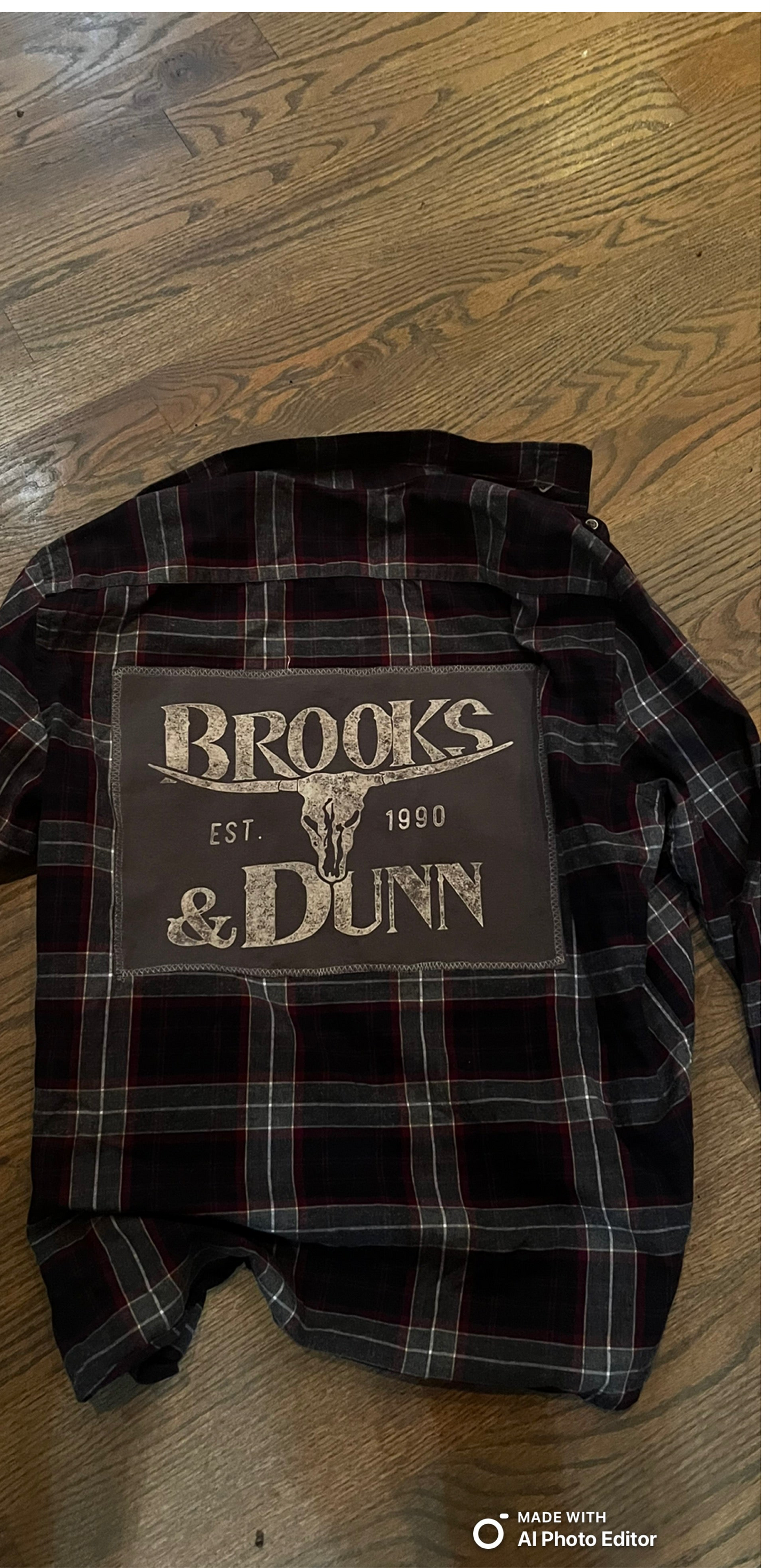 Brooks & Dunn flannel