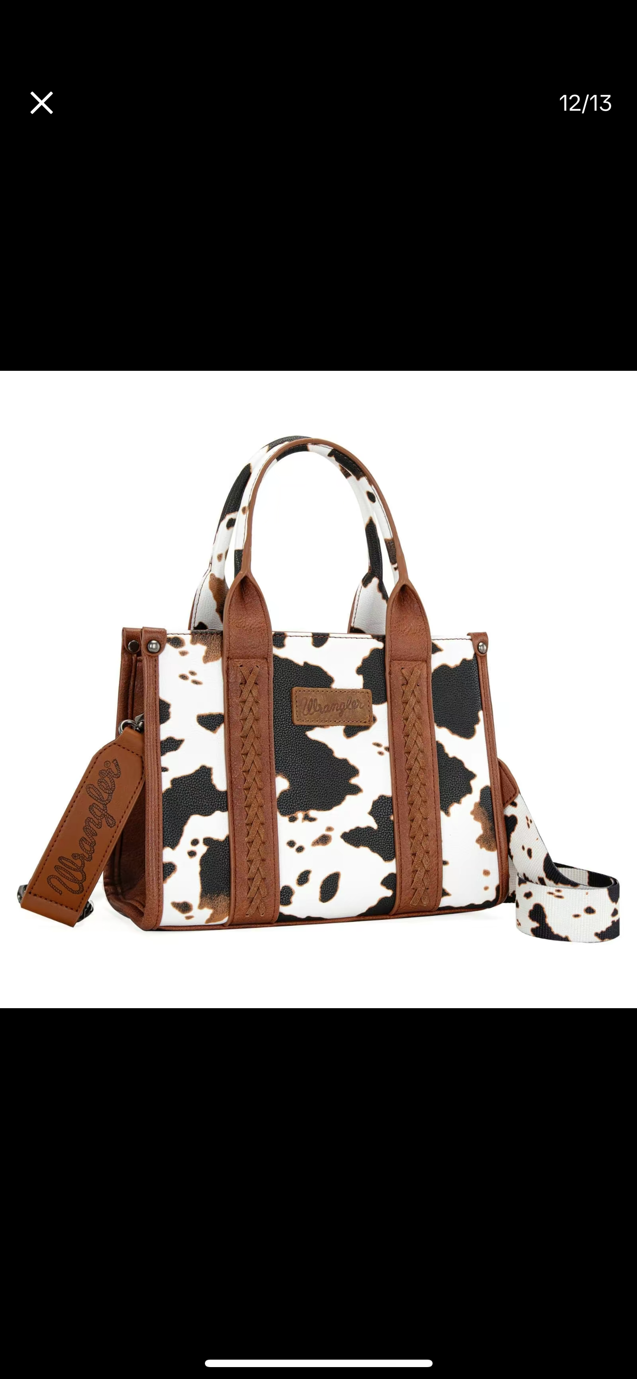 Wrangler handbag cow-print