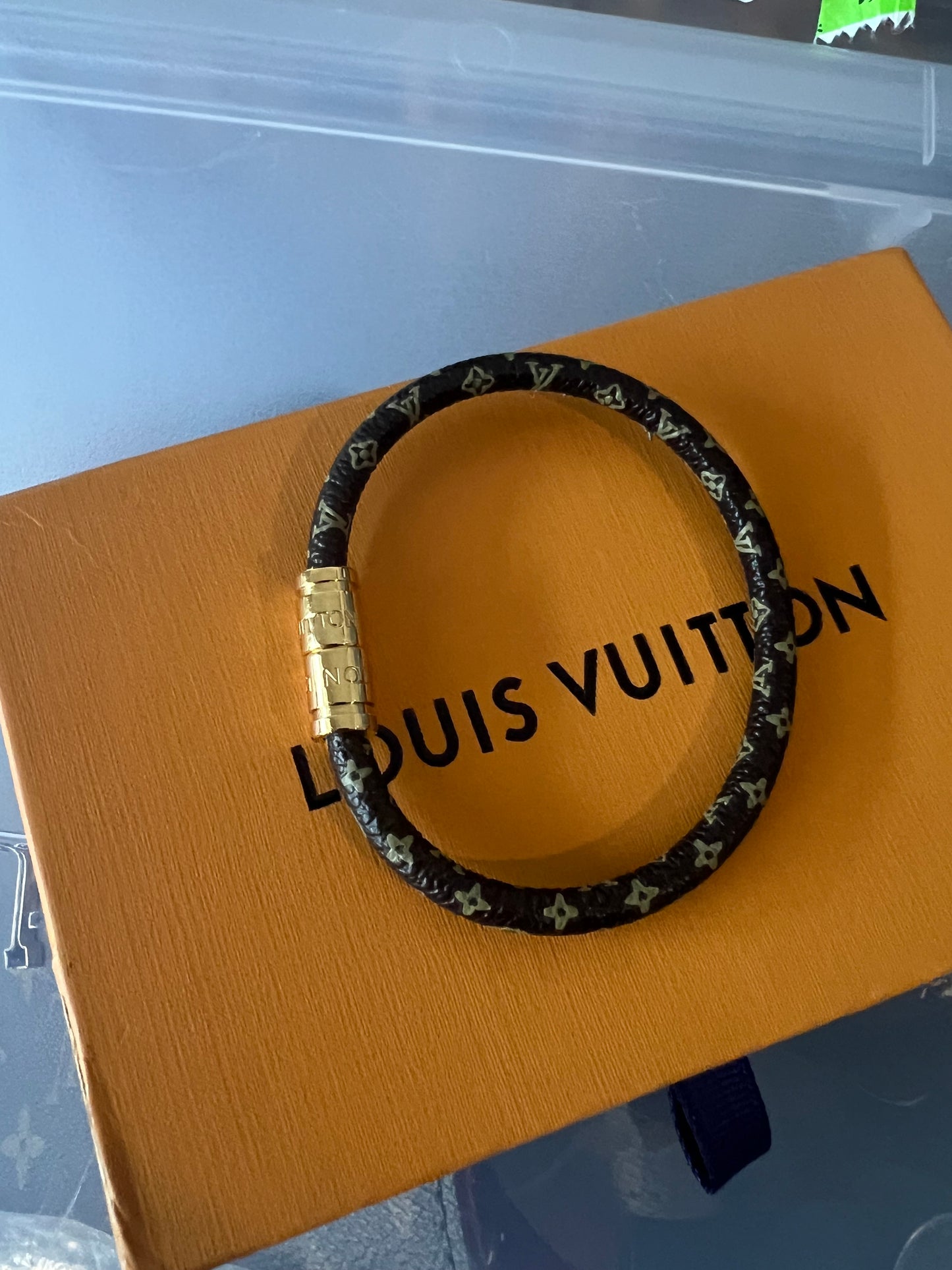 Lv inspired bracelets