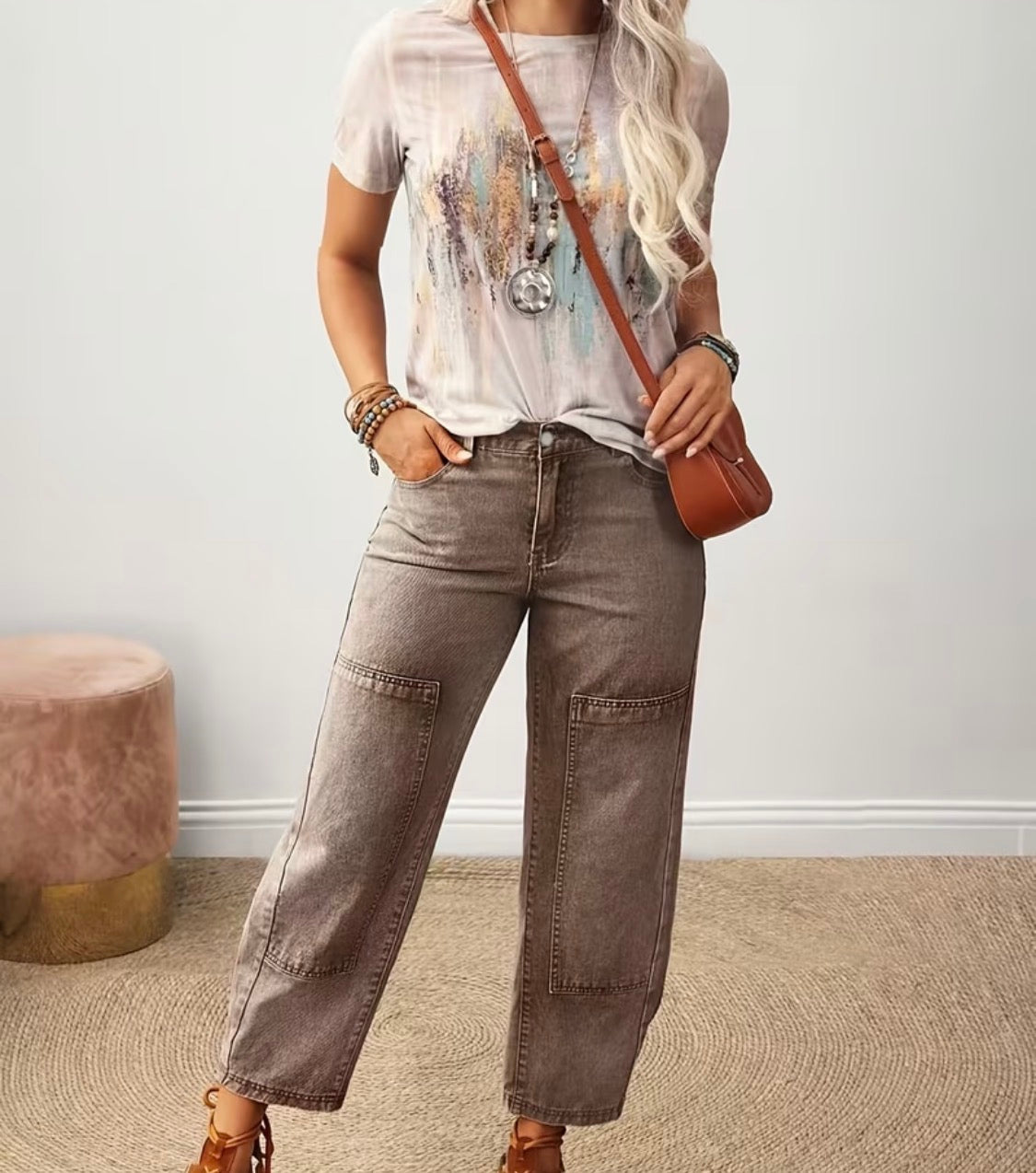Women’s Barrel Pants | Modern Relaxed Fit