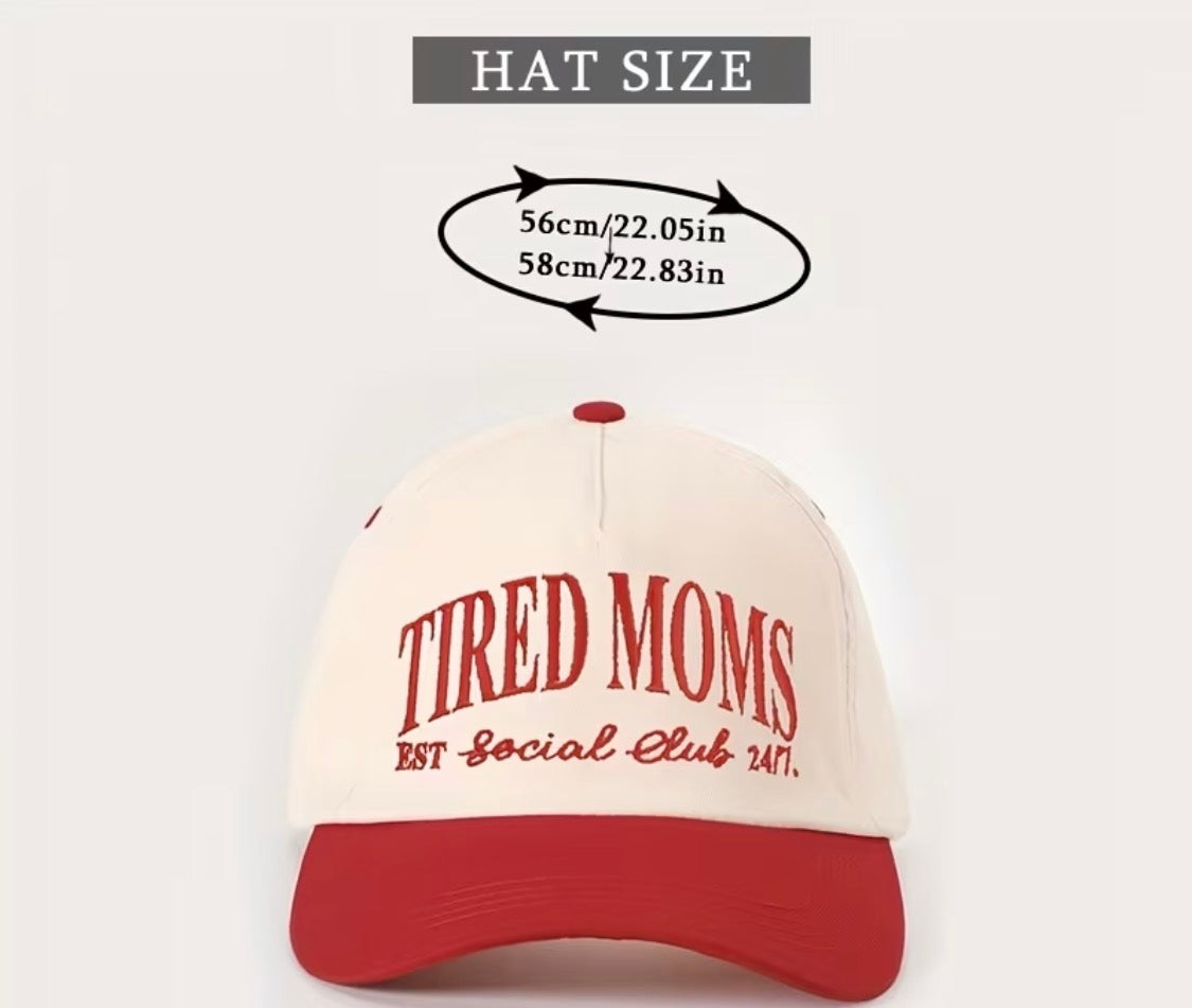“Tired Moms” trucker hat