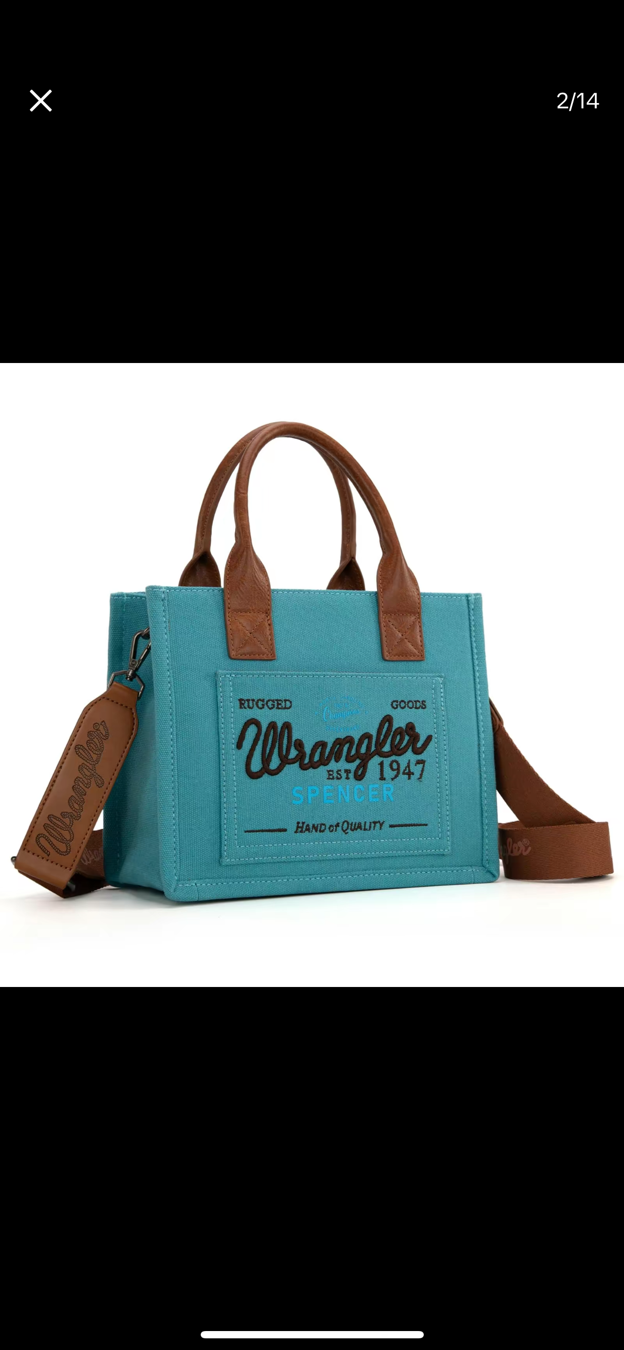 Wrangler canvas handbag