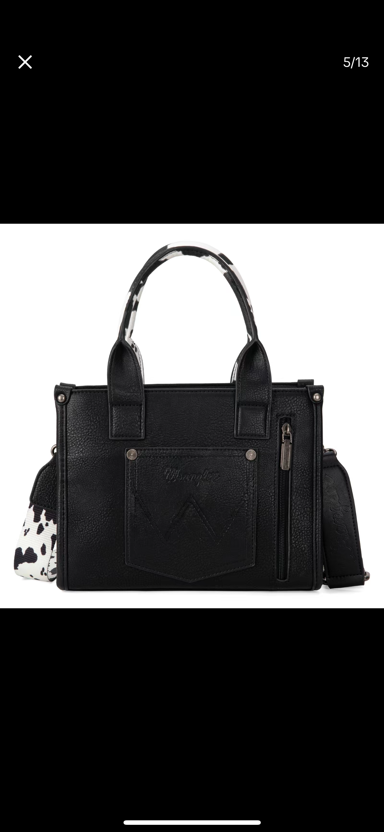 Wrangler handbag cow-print