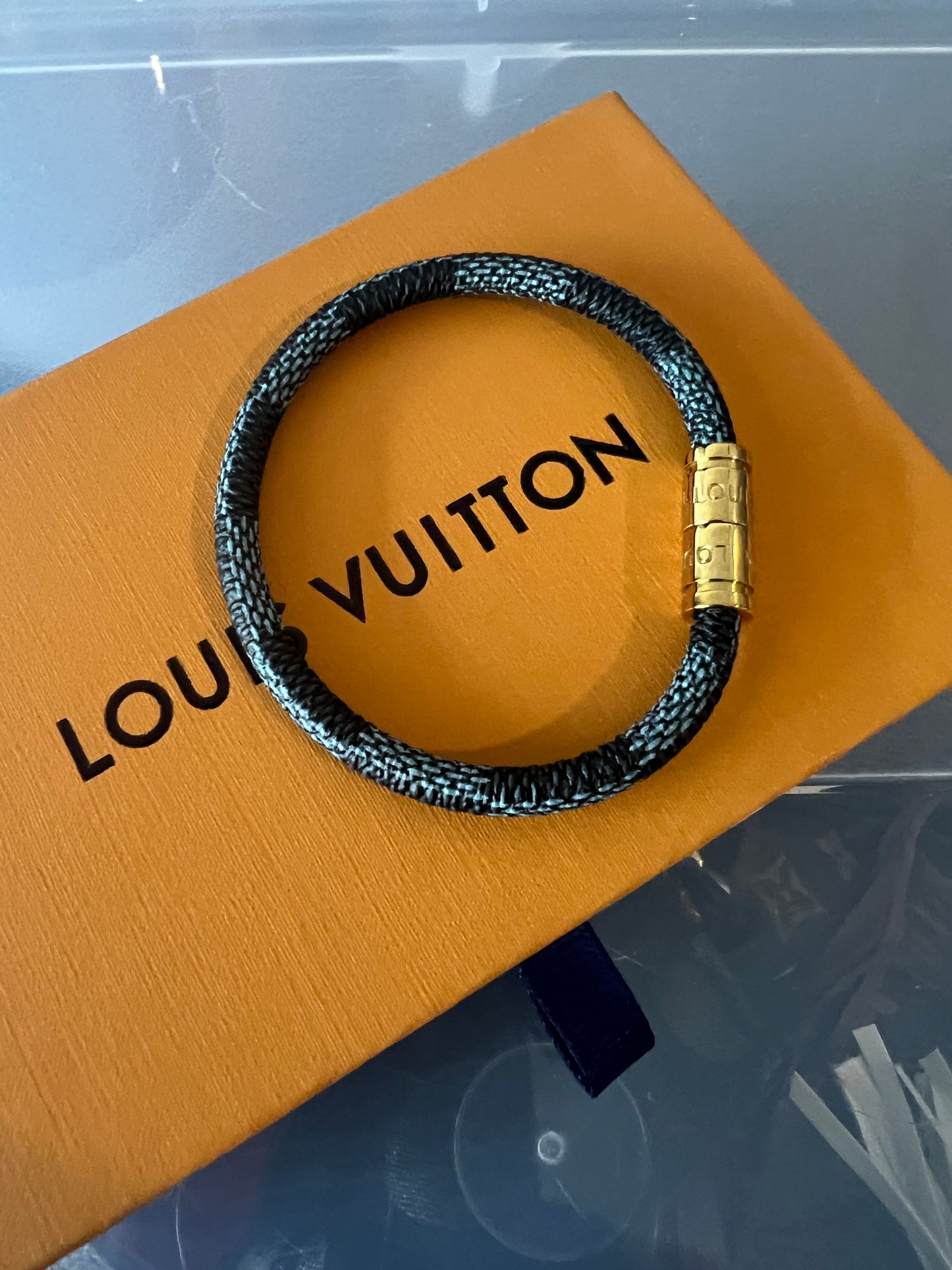 Lv inspired bracelets