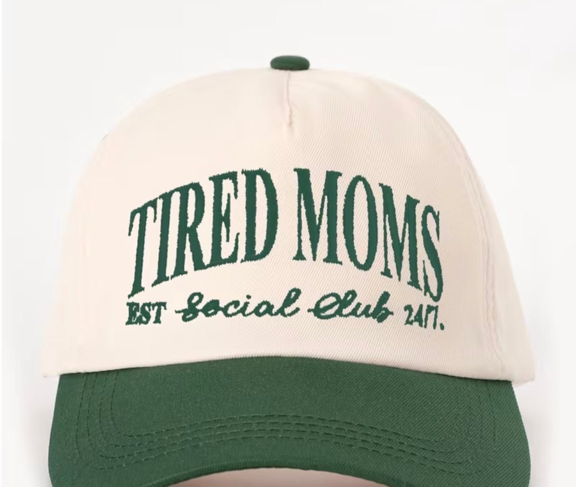 “Tired Moms” trucker hat
