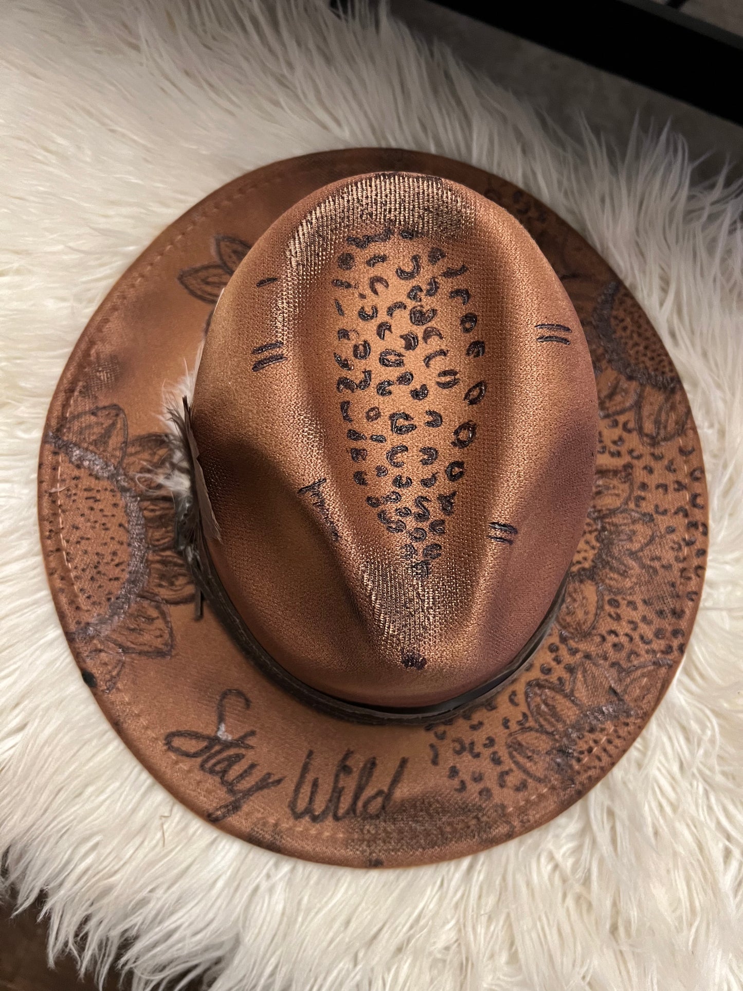 Stay wild cowgirl hat