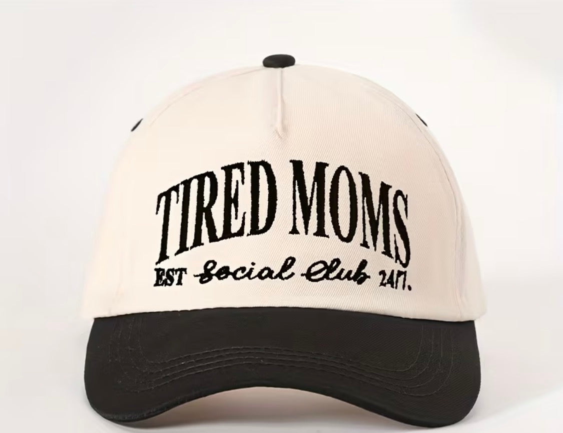 “Tired Moms” trucker hat