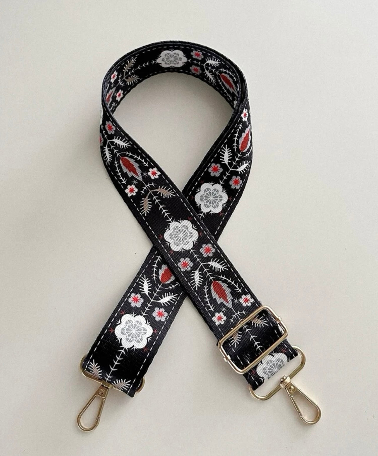 Floral custom strap