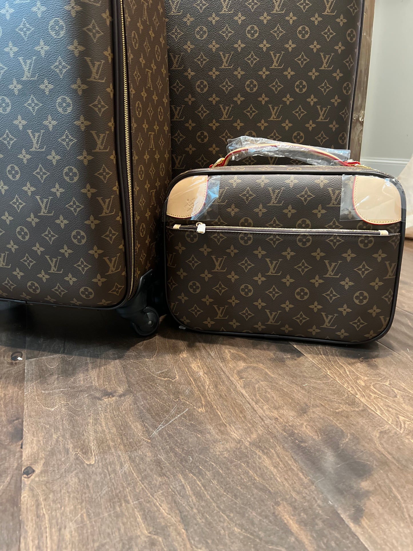 Luxury luggage on wheels