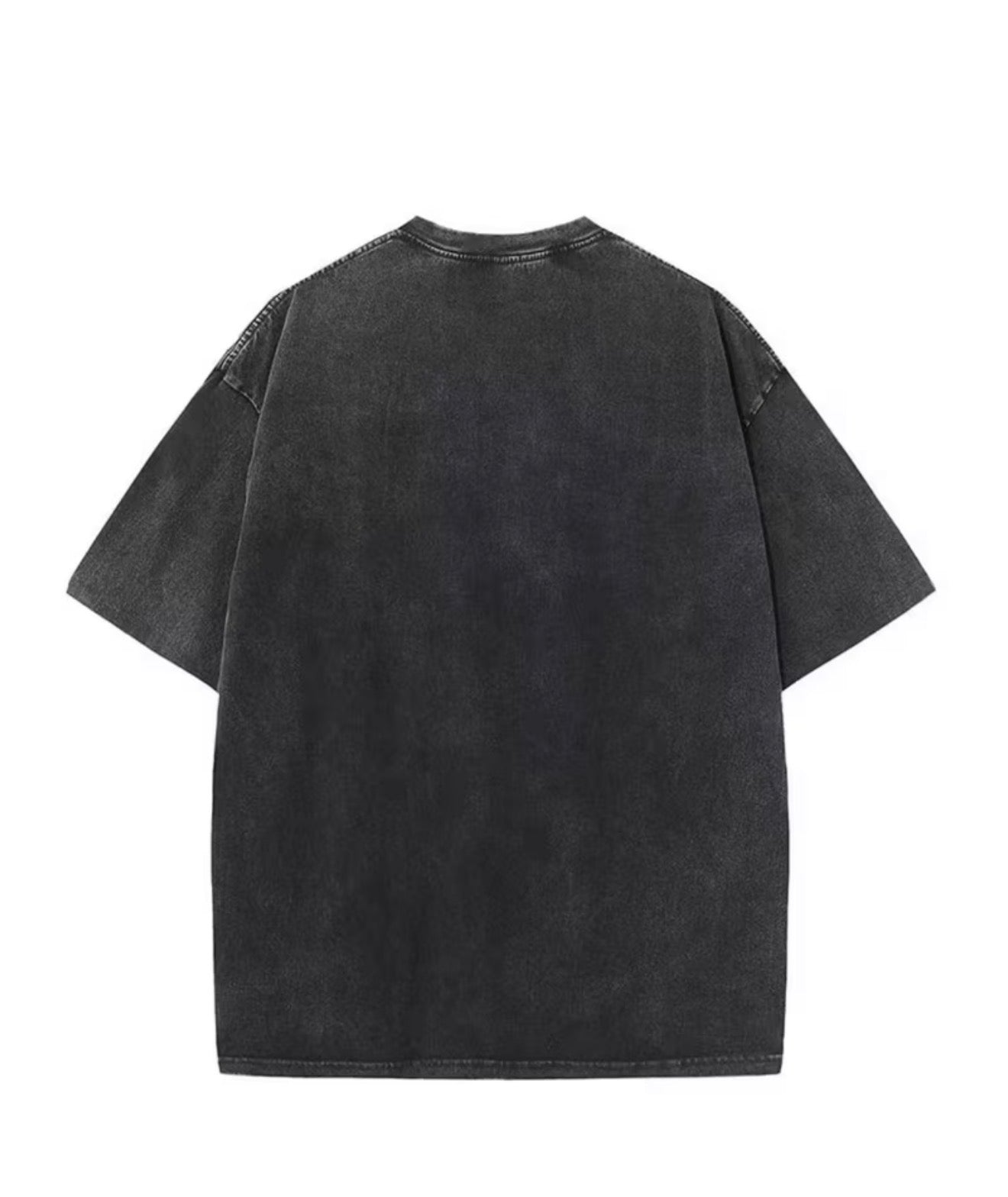 oversized black graphic t-shirt / tee dress