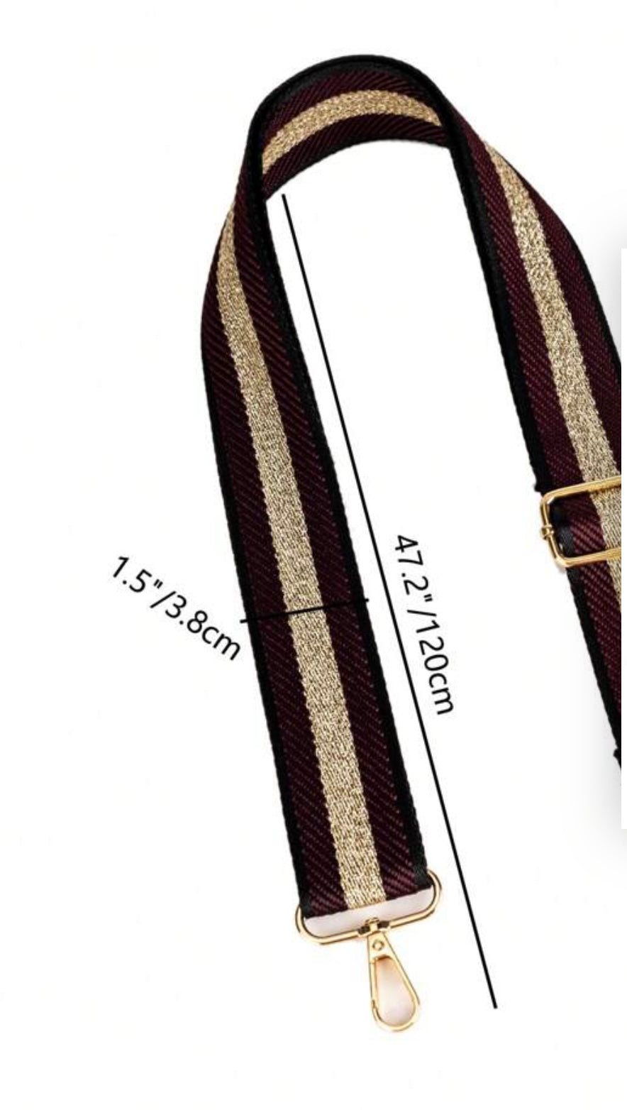 Stripe custom strap