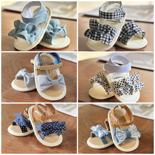 Summer sandal  crib shoes