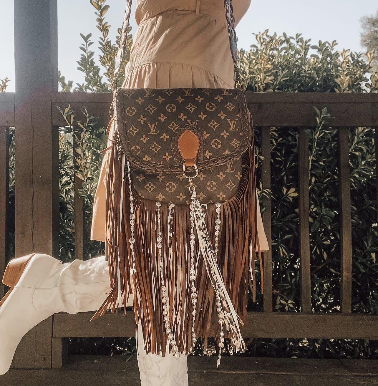 Louis Vuitton Fringe Crossbody Bag